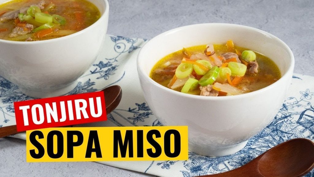 receta tonjiru sopa miso